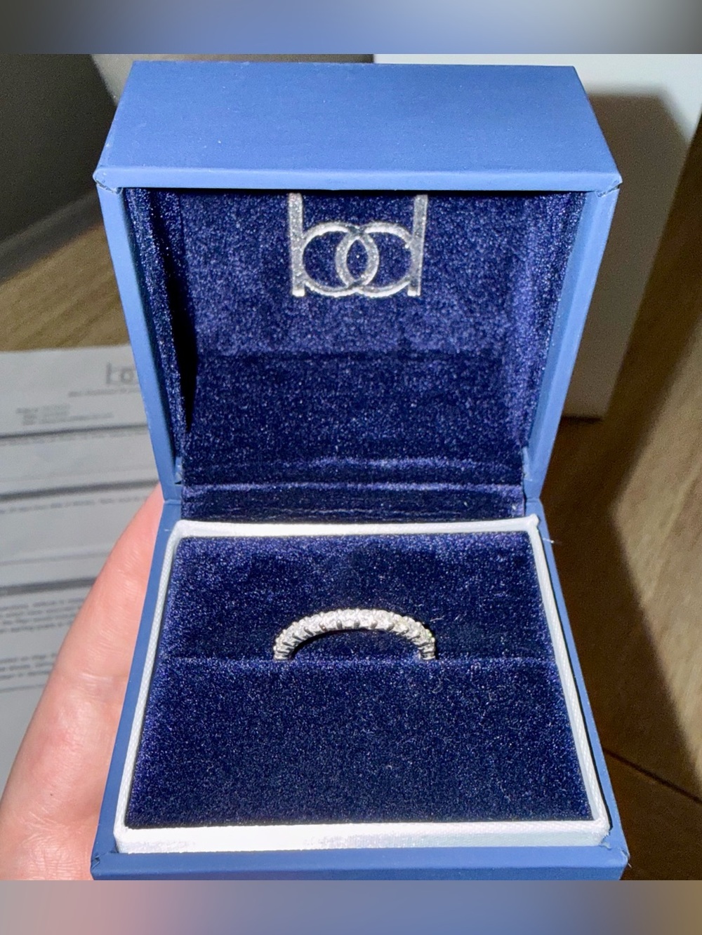 Lab 1ctw Diamond Eternity Band